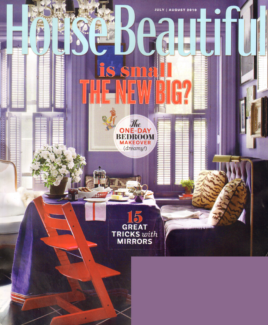 House-Beautiful July 01, 2010 Issue Cover