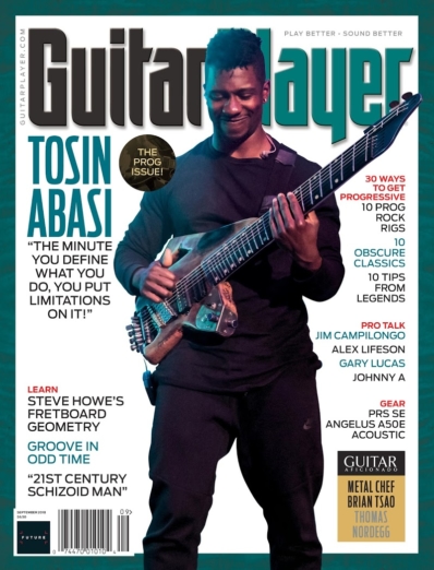 Guitar Player September 01, 2018 Issue Cover
