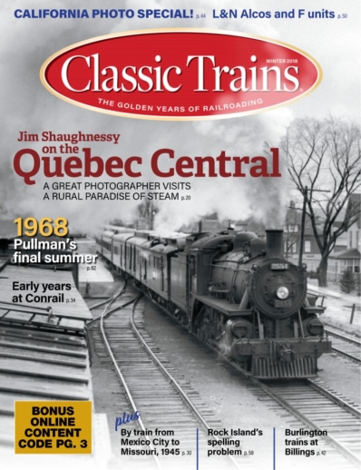 Classic Trains December 01, 2018 Issue Cover