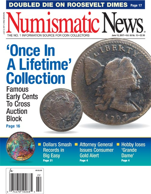 Numismatic-News June 13, 2017 Issue Cover