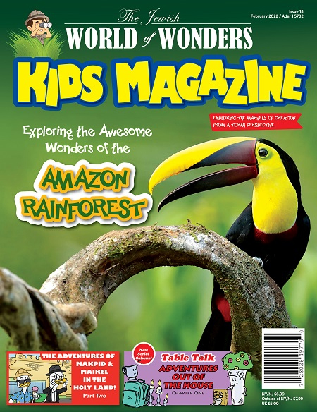 The-Jewish-World-of-Wonders-Kids-Magazine February 01, 2022 Issue Cover