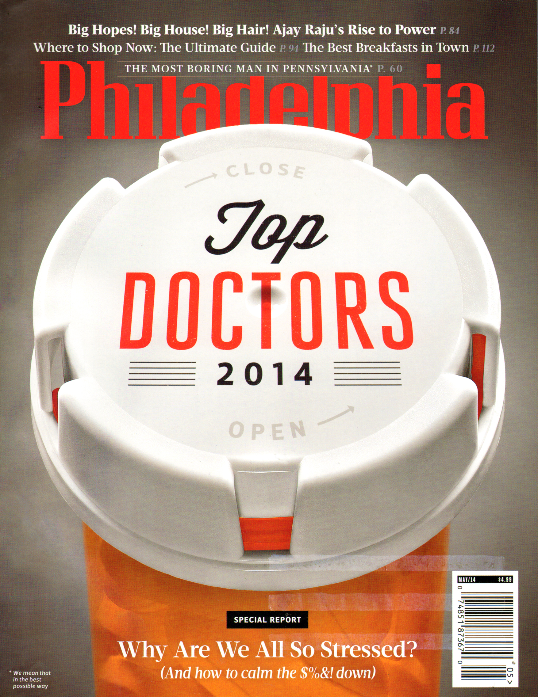 Philadelphia-Magazine May 01, 2014 Issue Cover