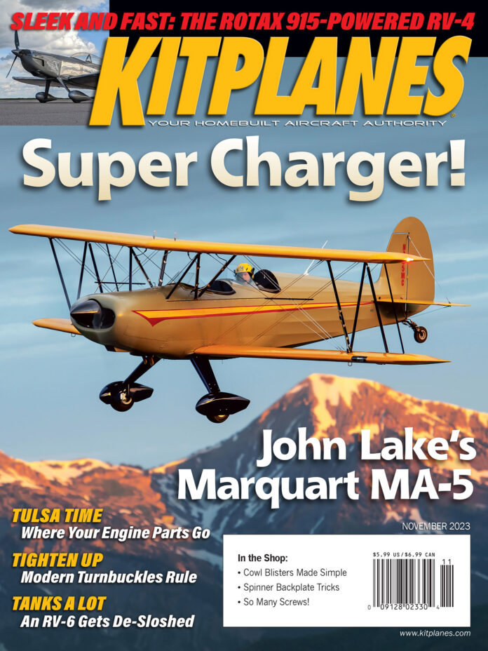 Kit-Planes November 01, 2023 Issue Cover