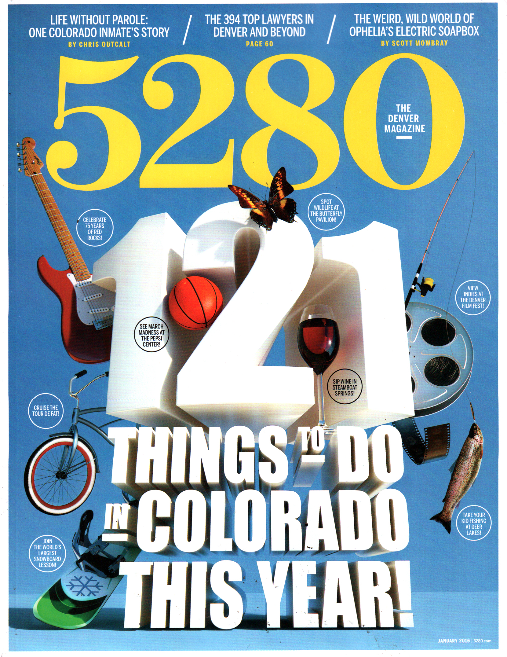 5280-Magazine January 01, 2016 Issue Cover