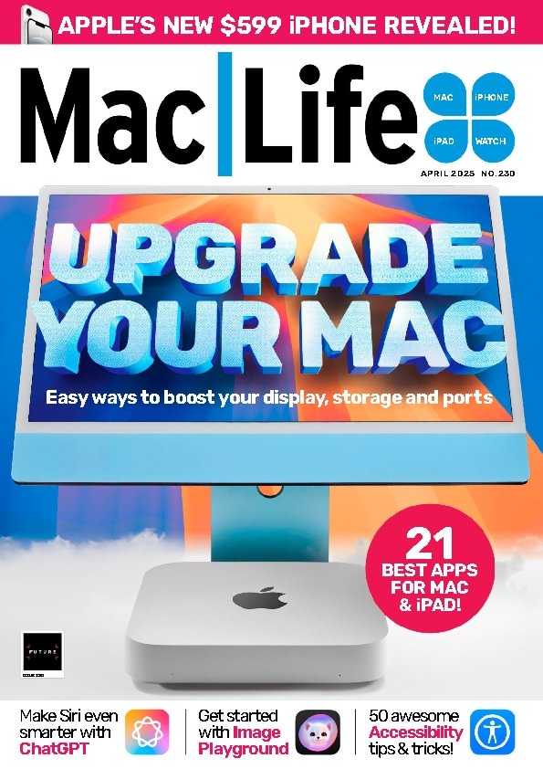Mac-|-Life April 01, 2025 Issue Cover
