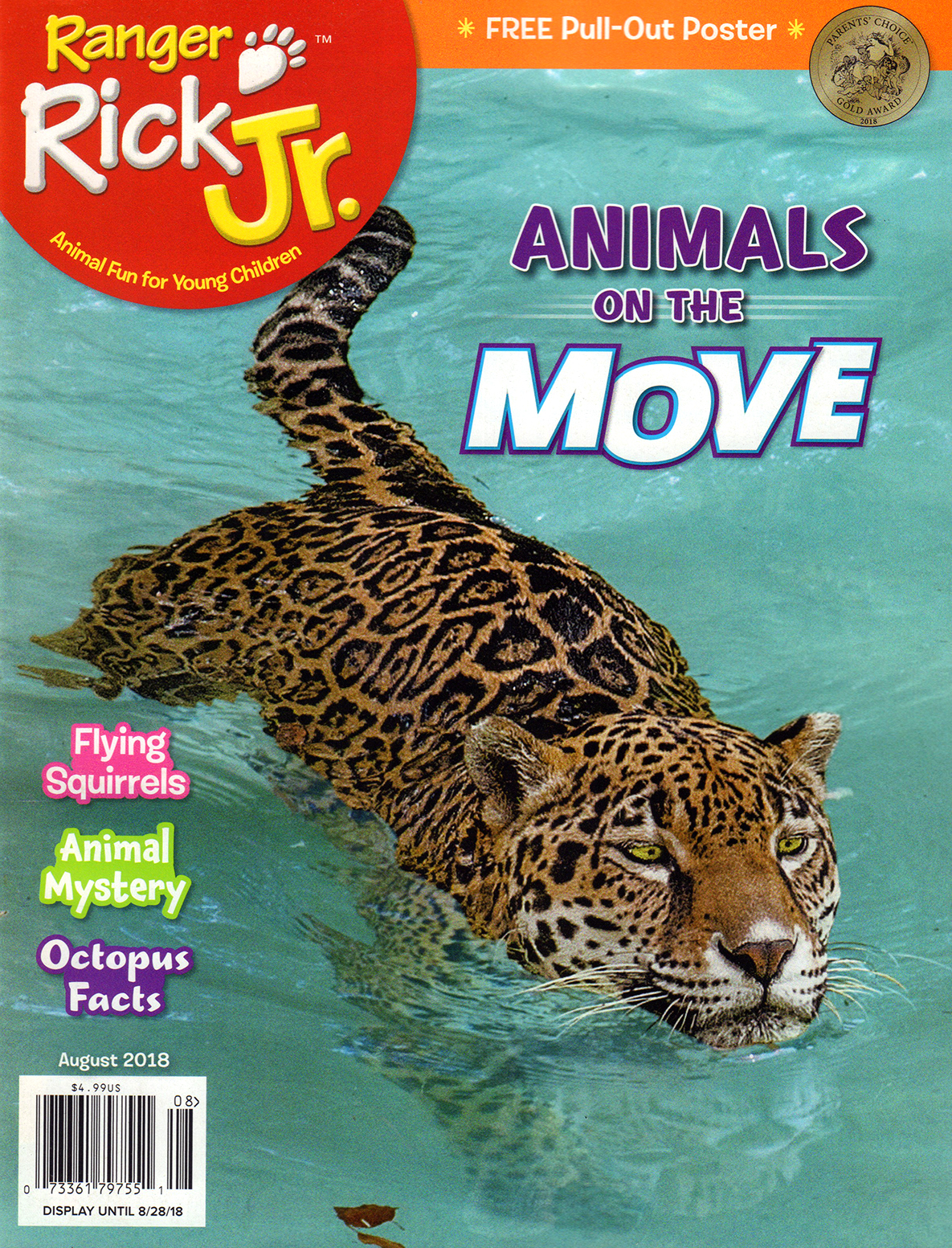 Ranger-Rick-Jr August 01, 2018 Issue Cover