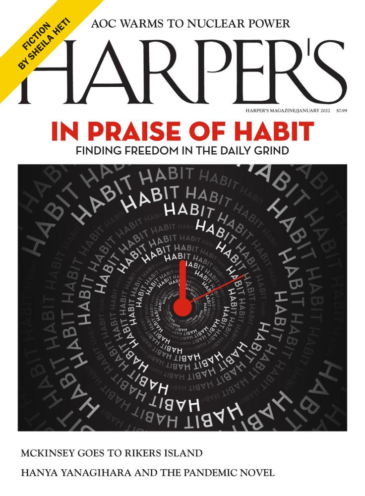 Harpers January 01, 2022 Issue Cover