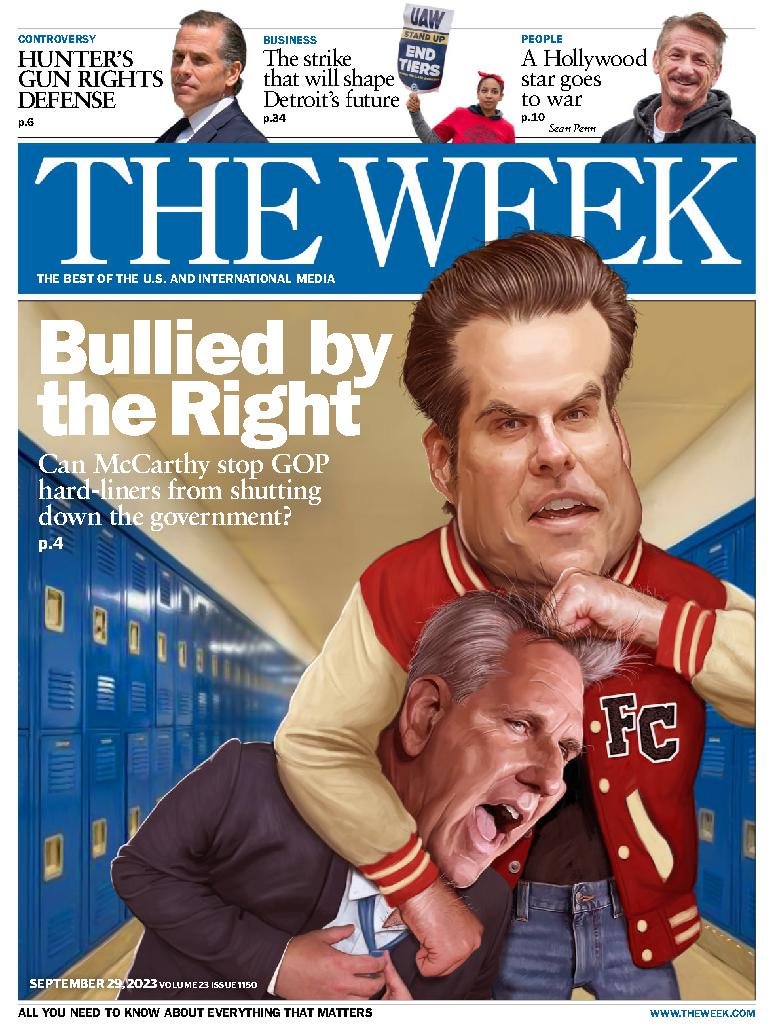 The-Week September 29, 2023 Issue Cover
