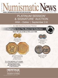 Numismatic-News August 25, 2026 Issue Cover