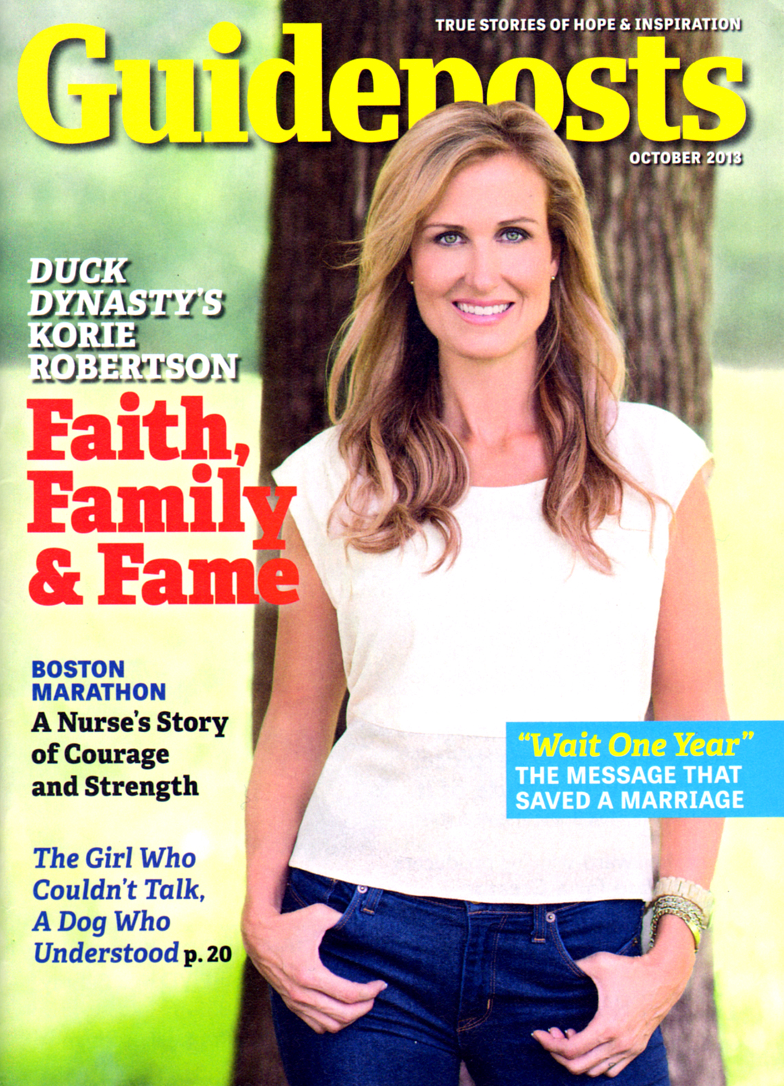 Guideposts October 01, 2013 Issue Cover
