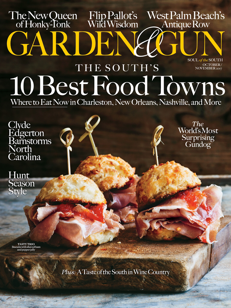 Garden-and-Gun October 01, 2017 Issue Cover