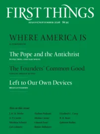 First-Things August 01, 2026 Issue Cover