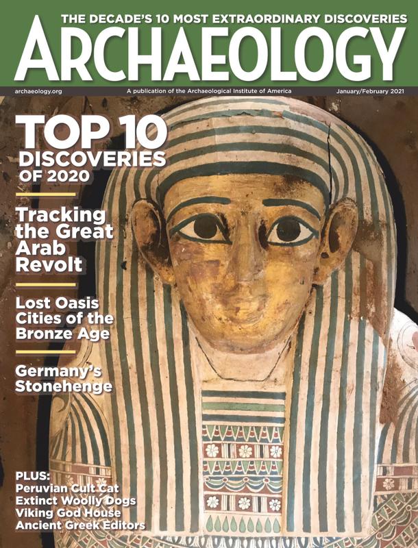 Archaeology January 01, 2021 Issue Cover