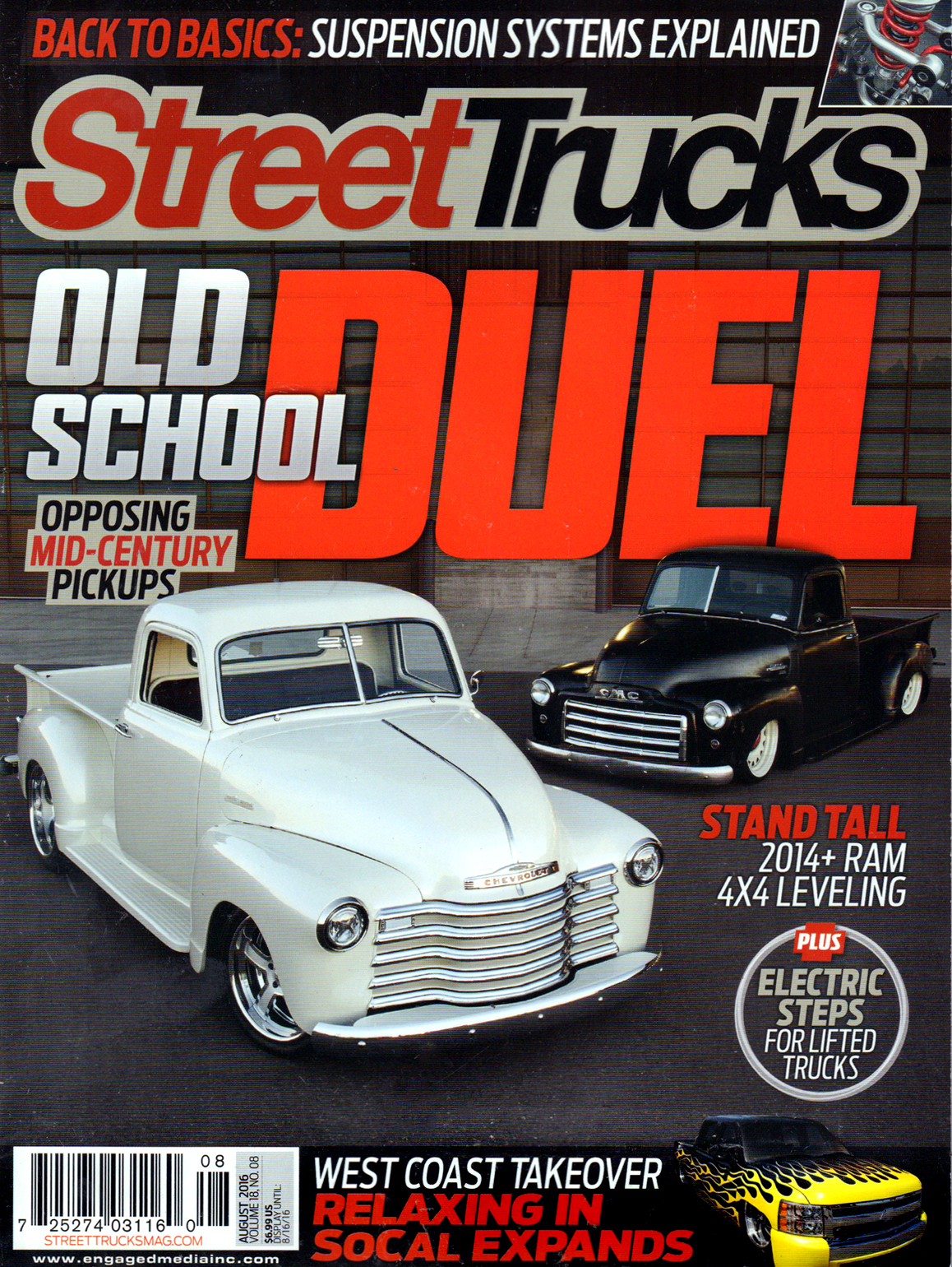 Street-Trucks August 01, 2016 Issue Cover