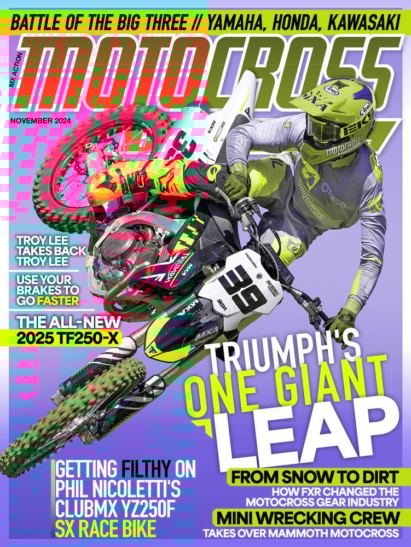 Motocross Action November 01, 2024 Issue Cover