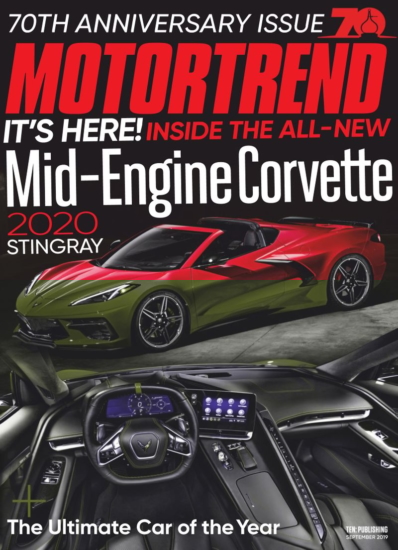 Motor Trend September 01, 2019 Issue Cover