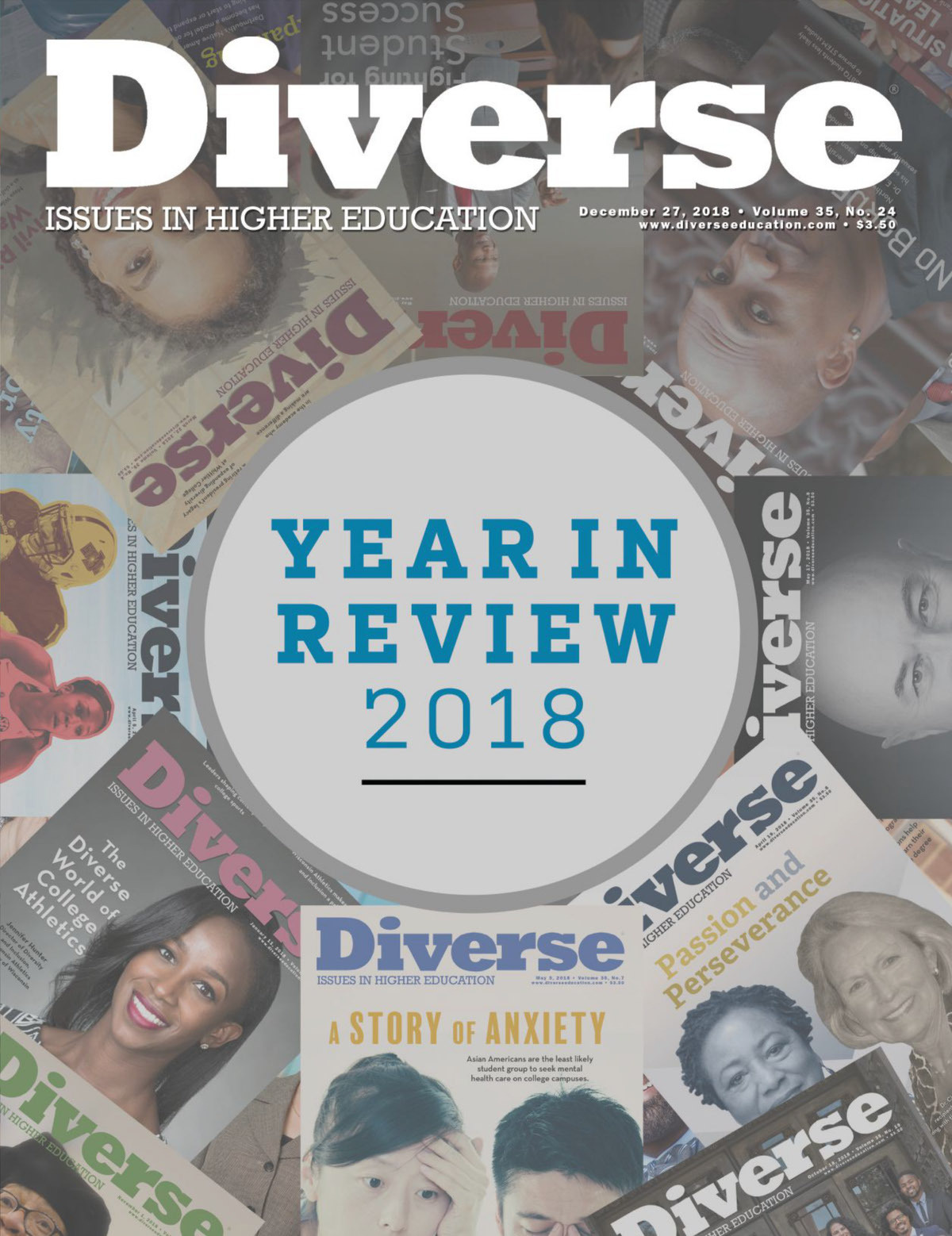 Diverse-Issues-In-Higher-Education December 27, 2018 Issue Cover