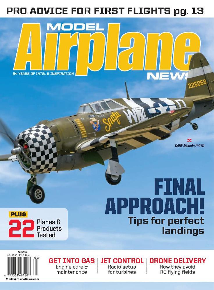 Model-Airplane-News April 01, 2023 Issue Cover