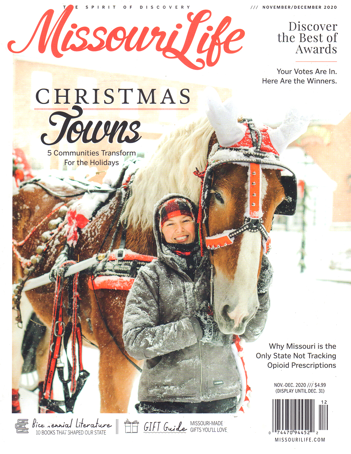 Missouri-Life November 01, 2020 Issue Cover