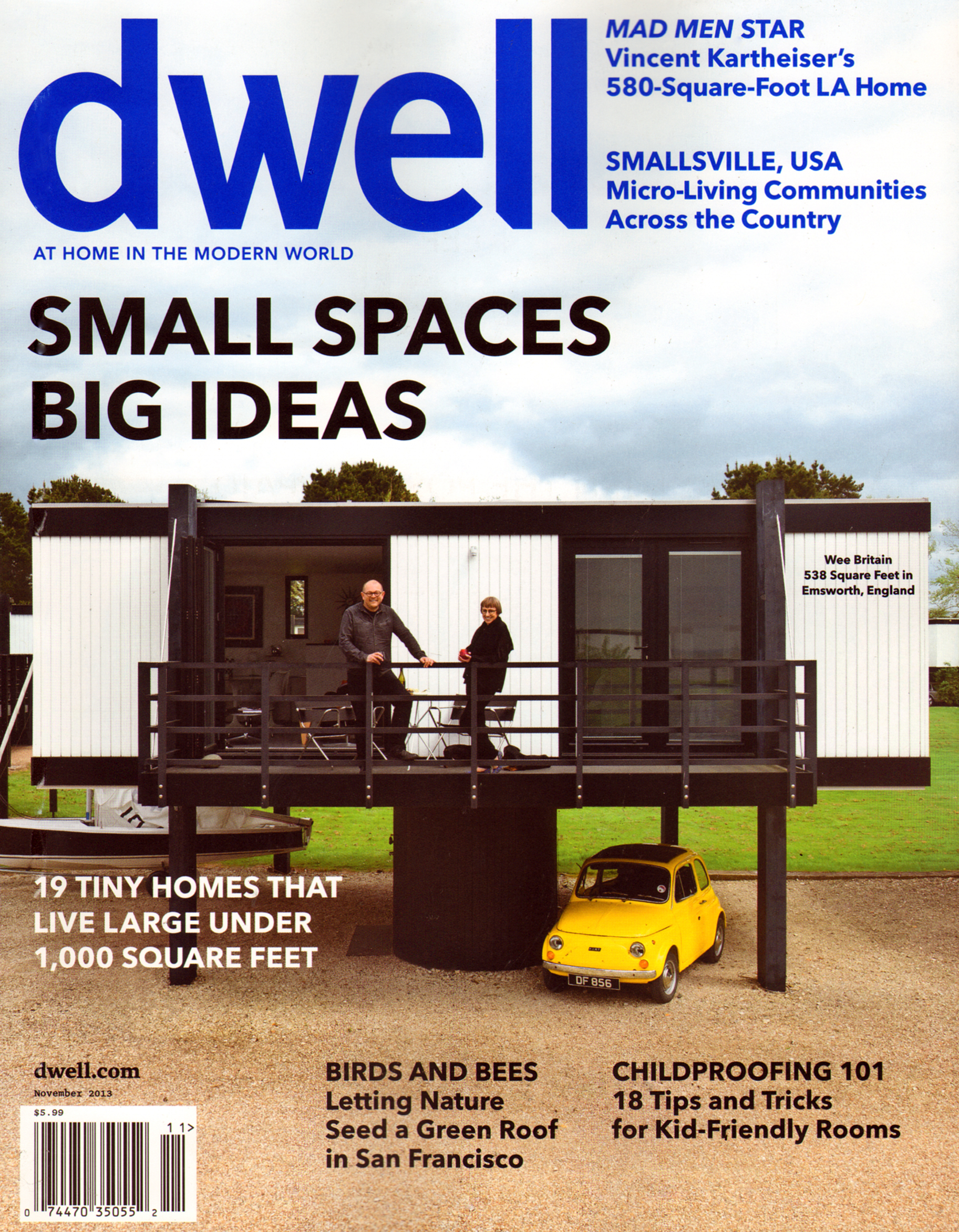 Dwell November 01, 2013 Issue Cover