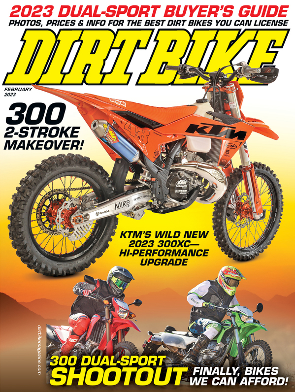 Dirt-Bike February 01, 2023 Issue Cover