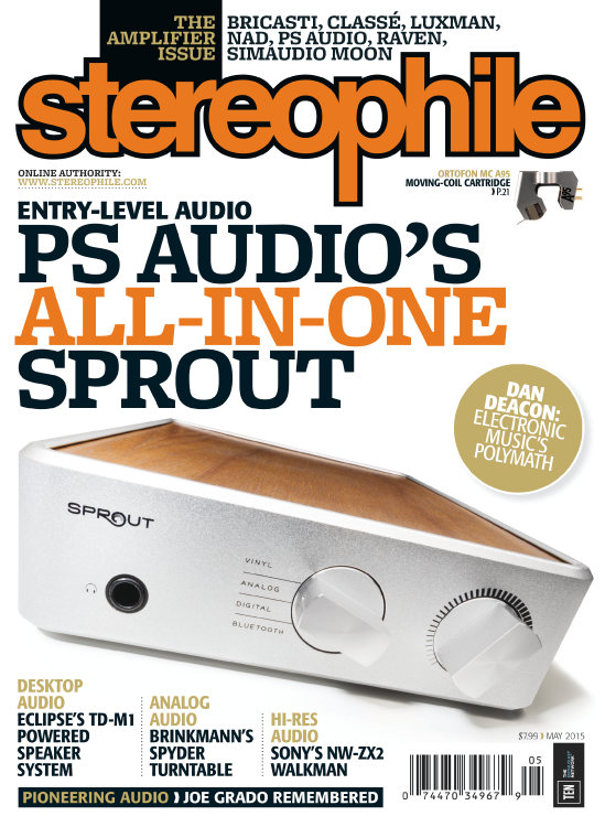 Stereophile May 01, 2015 Issue Cover