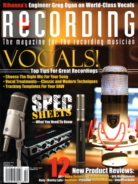 Recording-Magazine February 01, 2015 Issue Cover