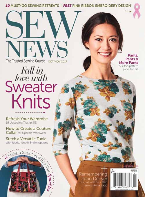 Sew-News October 01, 2017 Issue Cover