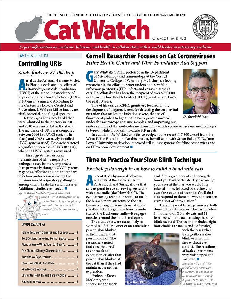 Catwatch February 01, 2021 Issue Cover