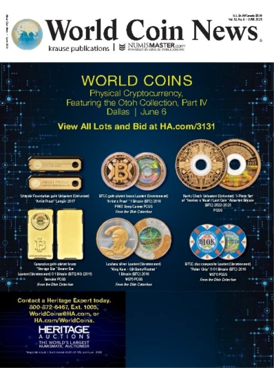 World Coin News June 01, 2025 Issue Cover