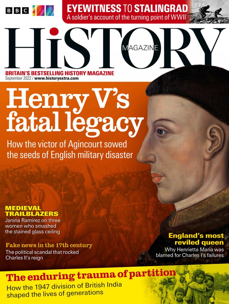 BBC-History September 01, 2022 Issue Cover