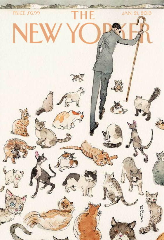 The-New-Yorker January 21, 2013 Issue Cover