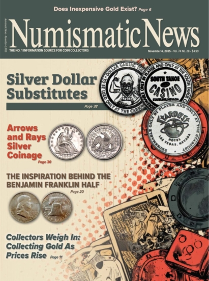 Numismatic News November 04, 2025 Issue Cover