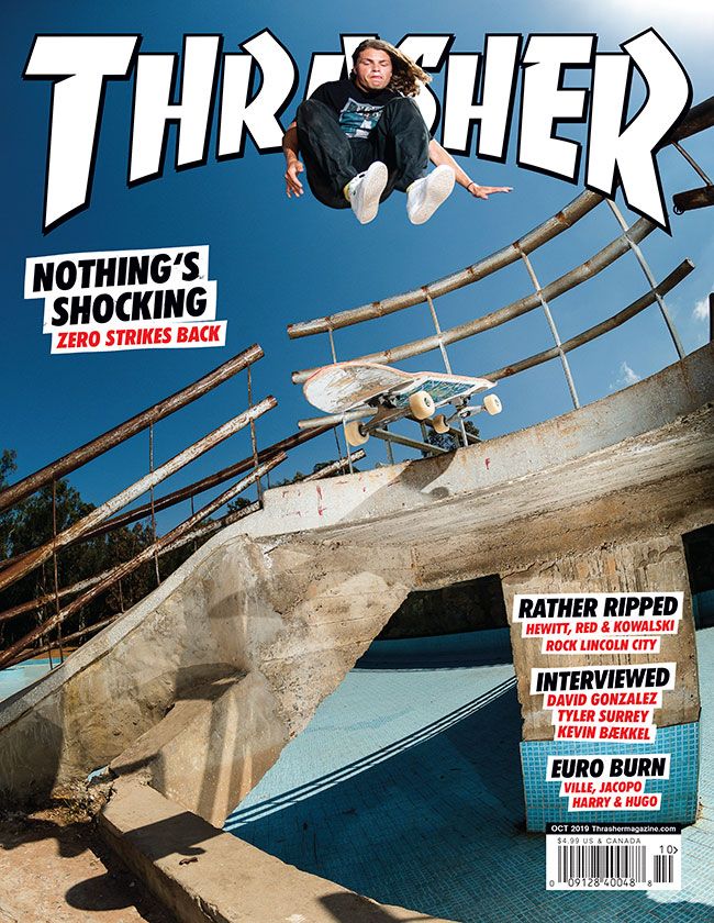 Thrasher October 01, 2019 Issue Cover
