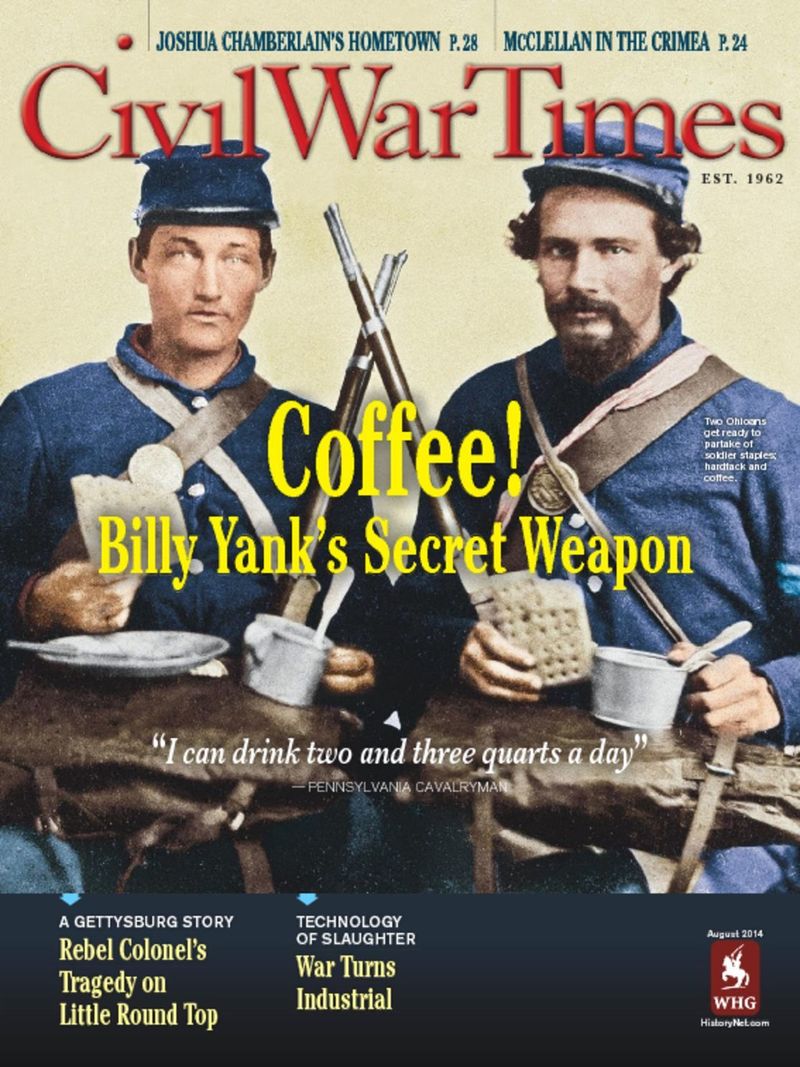 Civil-War-Times August 01, 2014 Issue Cover