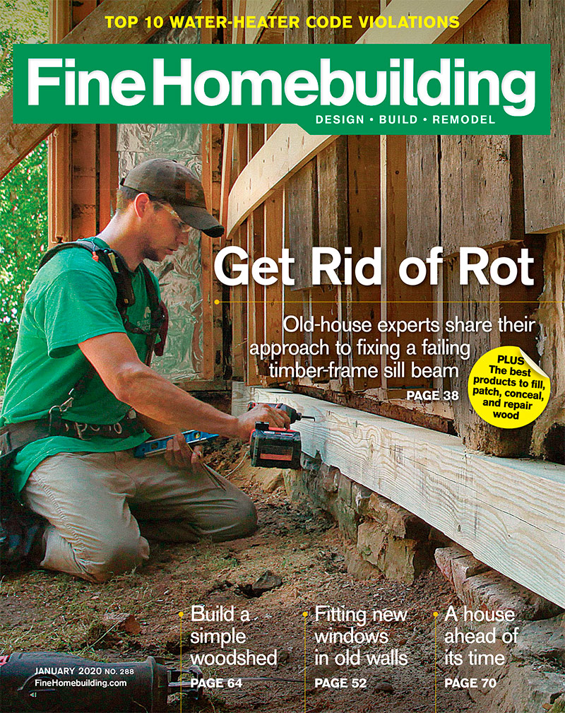 Fine-Homebuilding January 01, 2020 Issue Cover