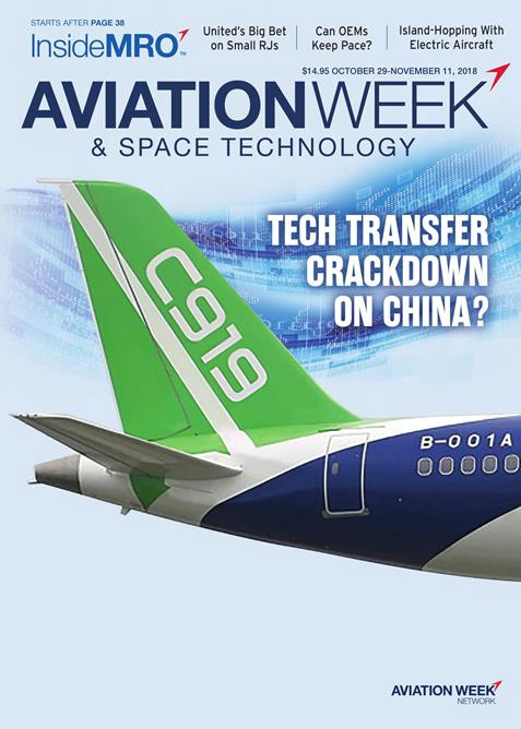 Aviation-Week-and-Space-Technology November 29, 2018 Issue Cover