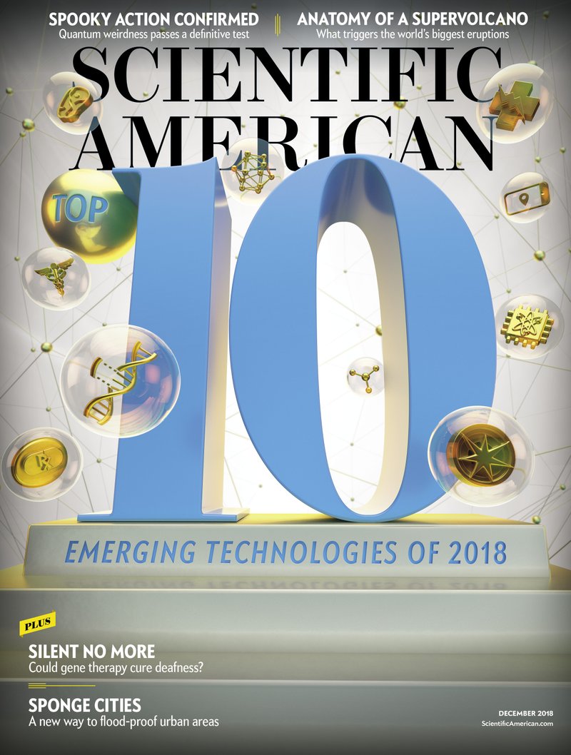 Scientific-American December 01, 2018 Issue Cover