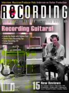 Recording-Magazine July 01, 2023 Issue Cover