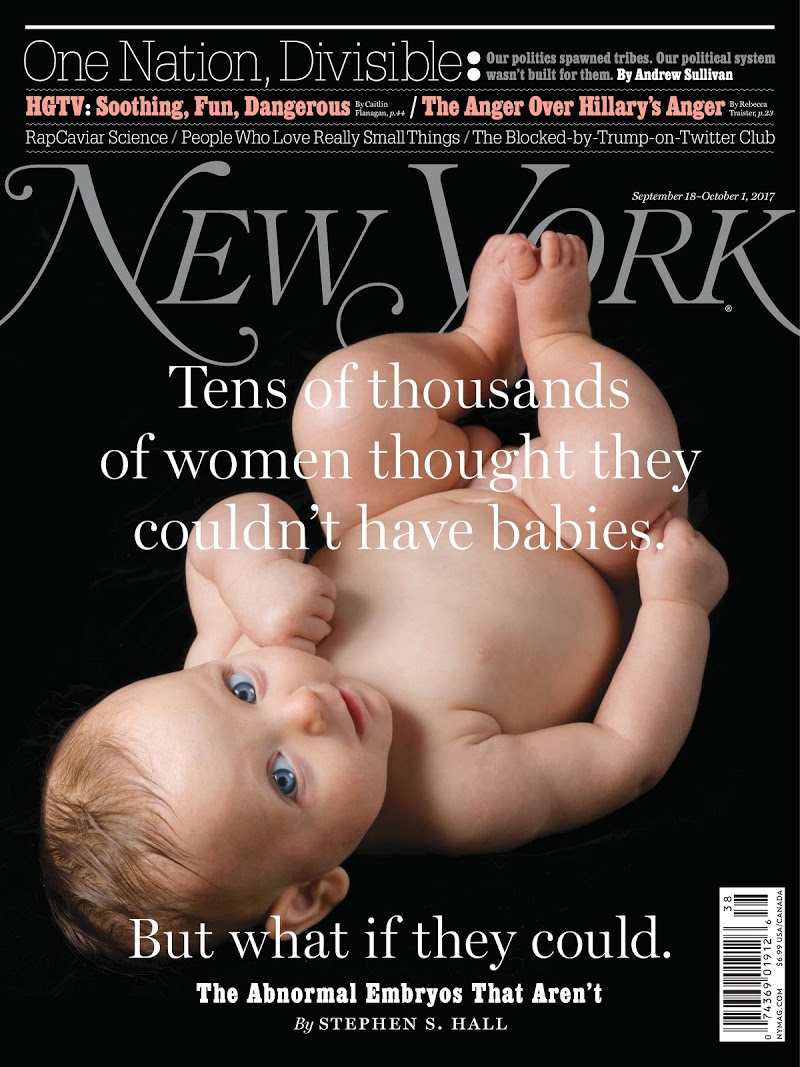 New-York-Magazine September 18, 2017 Issue Cover