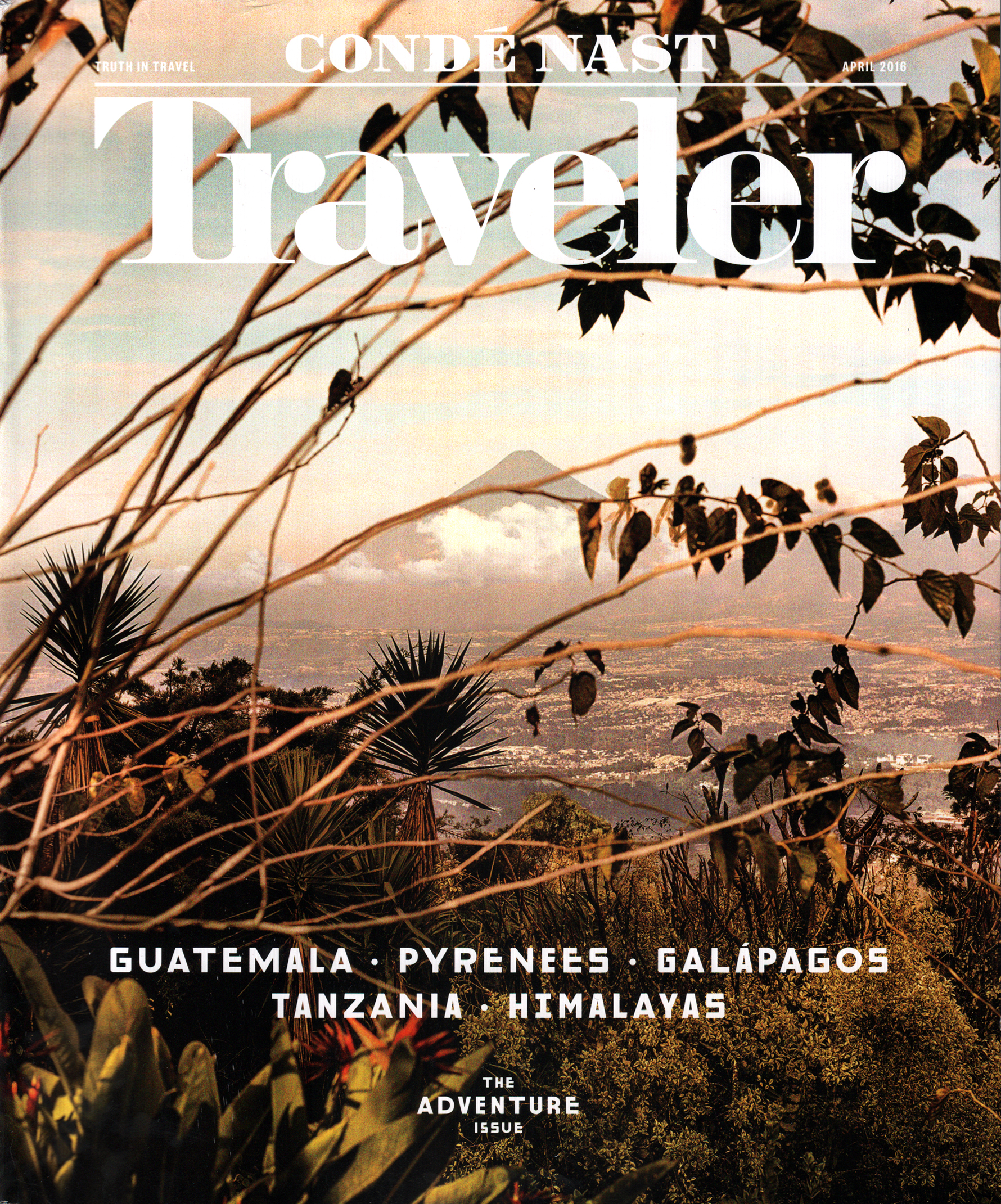Condé-Nast-Traveler April 01, 2016 Issue Cover