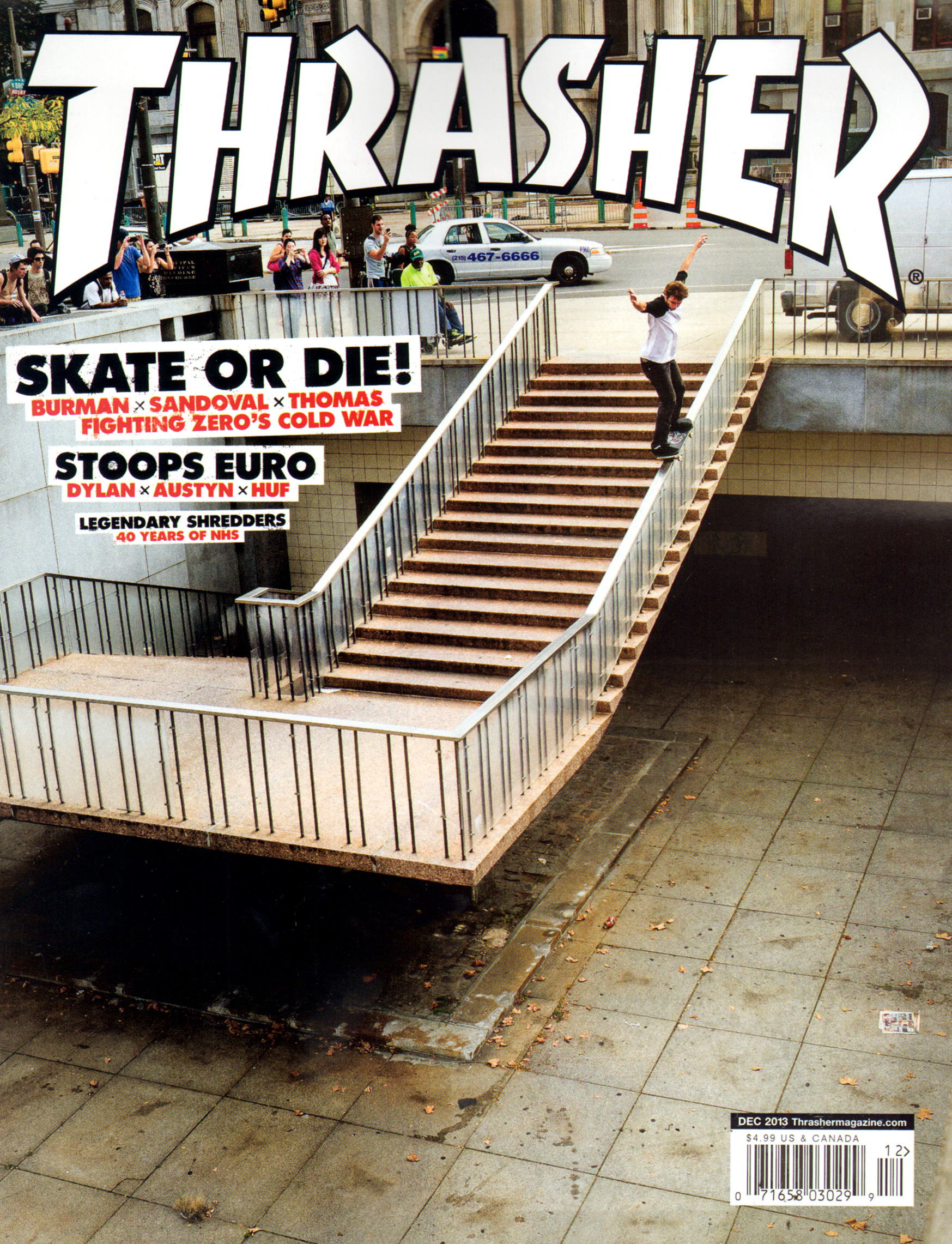 Thrasher December 01, 2013 Issue Cover