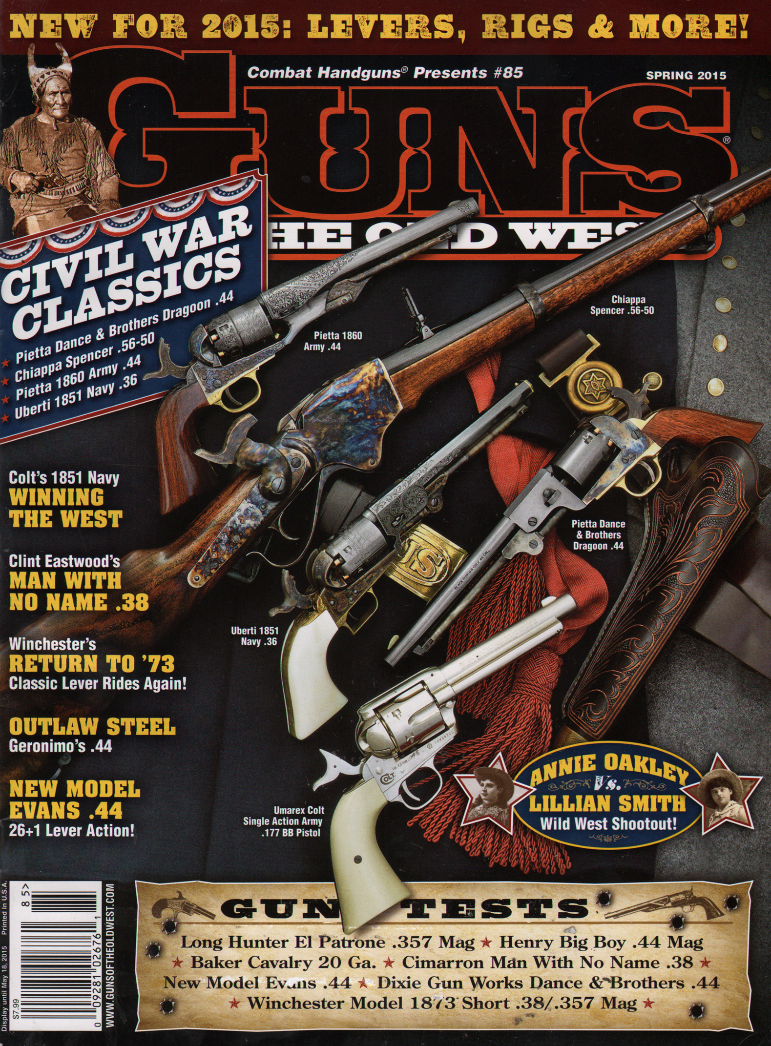Guns-Of-The-Old-West March 01, 2015 Issue Cover
