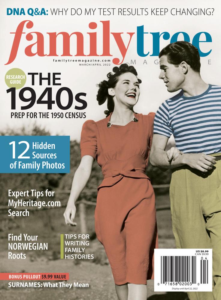 Family-Tree March 01, 2022 Issue Cover