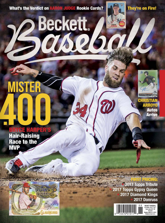 Beckett-Baseball July 01, 2017 Issue Cover