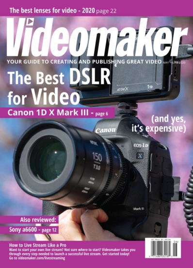 Videomaker May 01, 2020 Issue Cover
