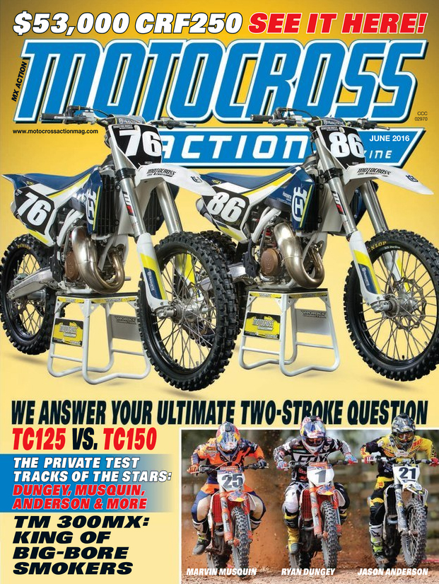 Motocross-Action June 01, 2016 Issue Cover