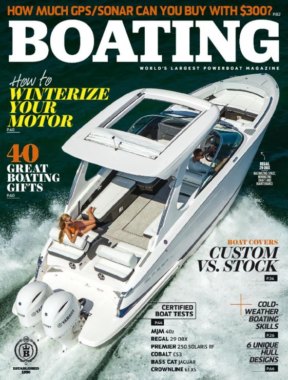 Boating November 01, 2016 Issue Cover