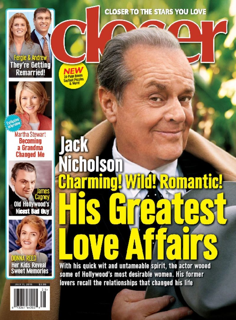 Closer July 11, 2016 Issue Cover