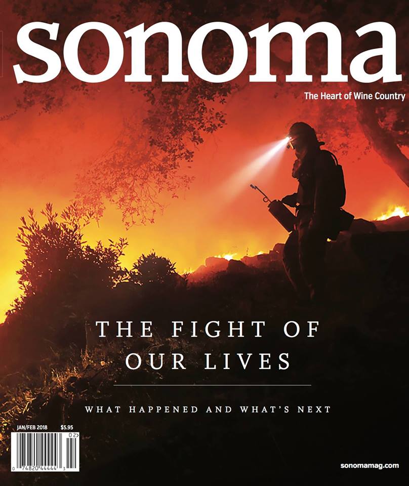 Sonoma January 01, 2018 Issue Cover
